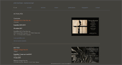 Desktop Screenshot of christianrenonciat.com